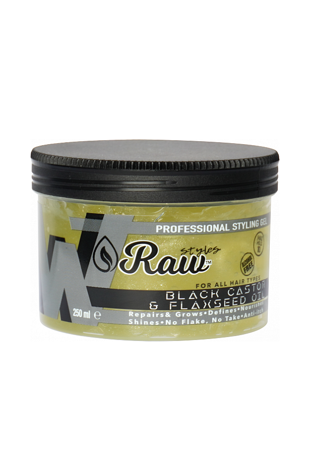 Raw Styling Gel Black Castor