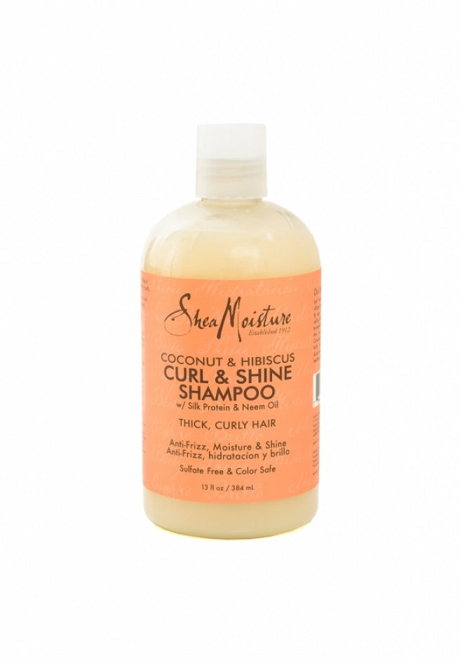 Shea Moisture Coconut&Hibiscus Curl&Shine Shampoo 384ml