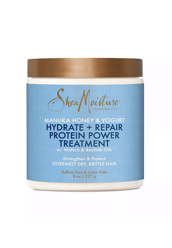 Shea Moisture Manuka Honey & Yogurt Hydrate + Repair Protein Power Treatment 227g/8oz