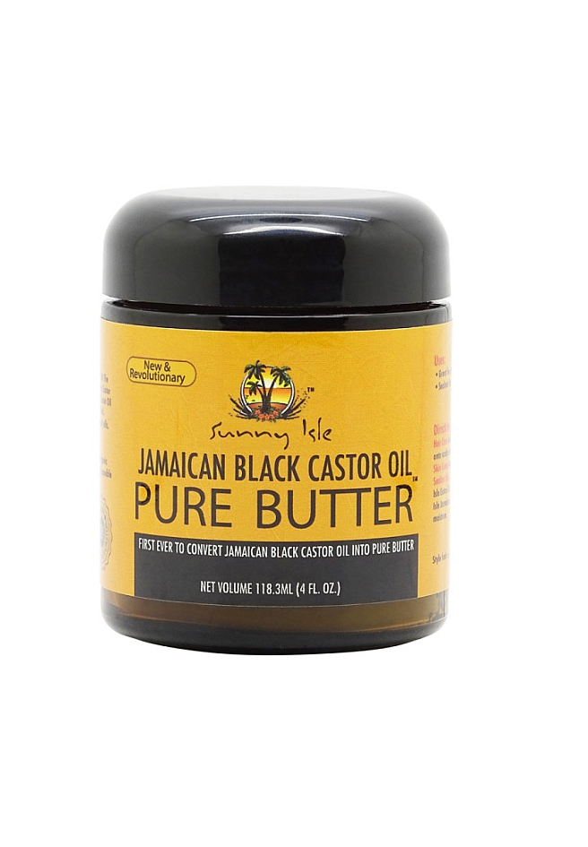 Sunny Isle Black Castor Oil Pure Butter 118ml/4oz