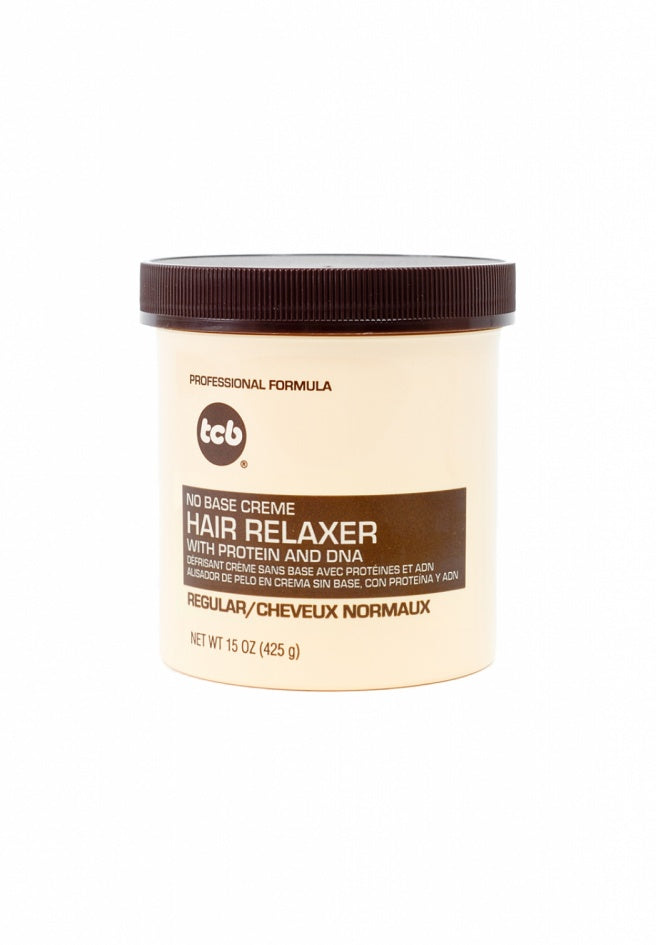 TCB No Base Cream Hair Relaxer with Protein and DNA, `Regular`