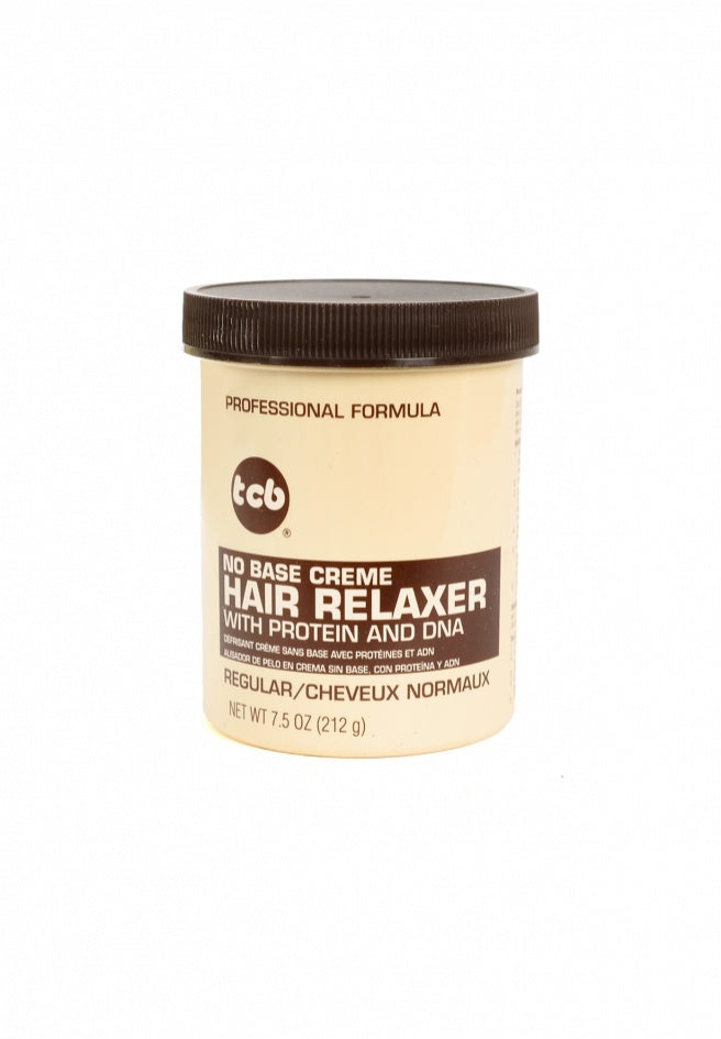 TCB No Base Cream Hair Relaxer with Protein and DNA, `Regular`
