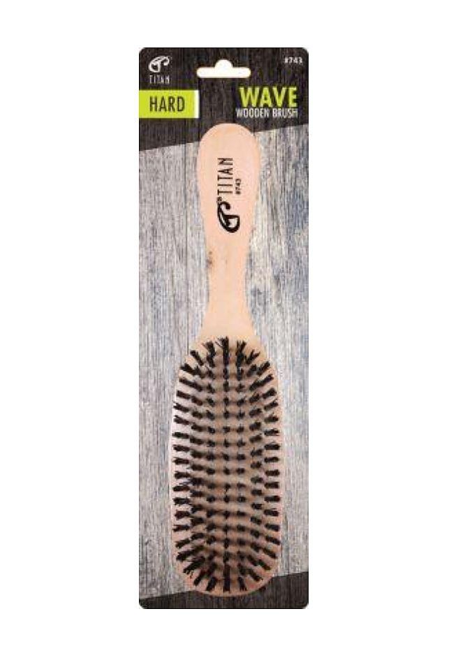 Titan Wave Wodden Brush 1pcs
